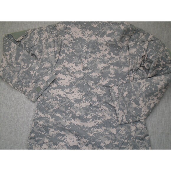 Defender M Digital Camo Men's Size Large BDU Full Zip Army Military Jacket - Picture 12 of 15